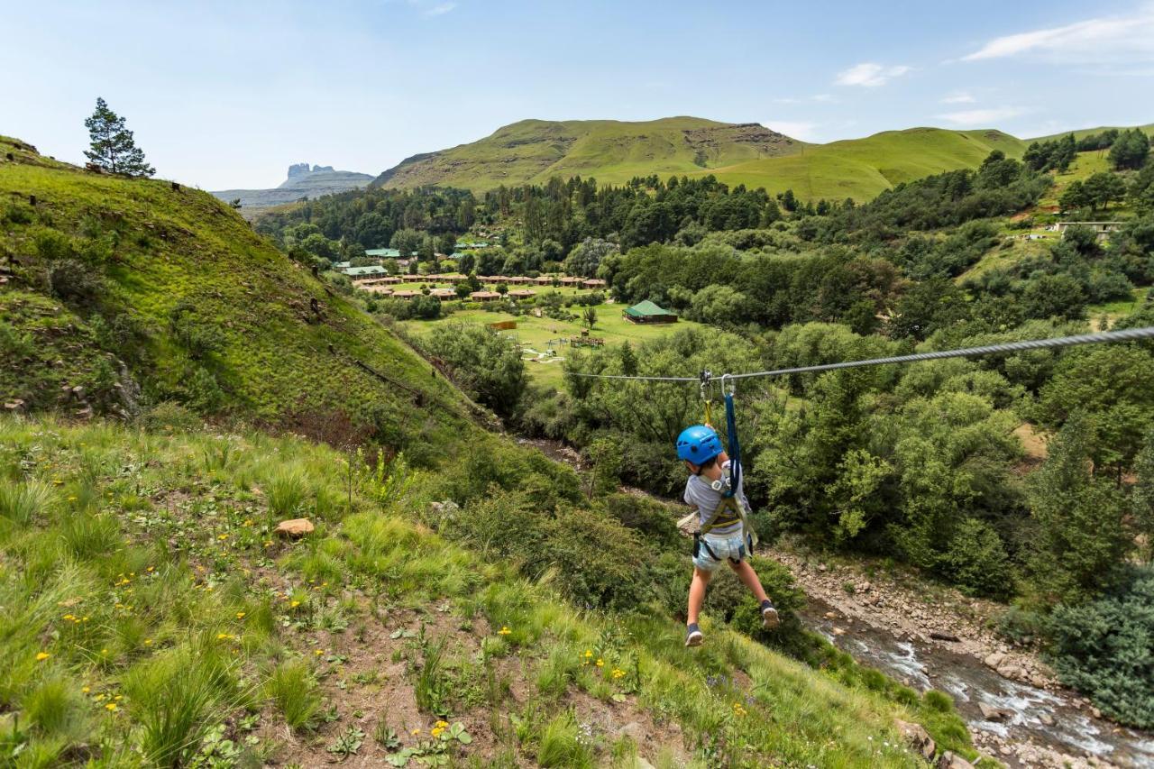 Gooderson Leisure Riverbend Chalets Self Catering And Timeshare Gold Crown Resort Drakensberg Garden Exterior foto